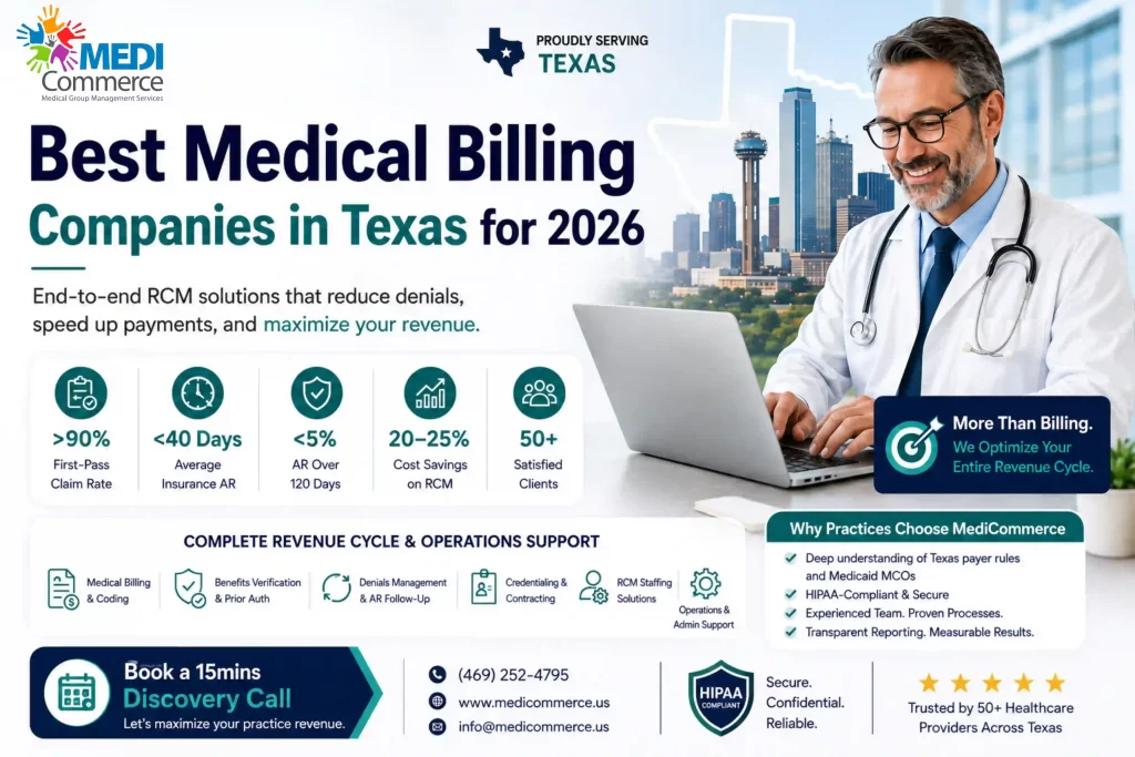 Best Medical Billing Companies in Texas  for 2026