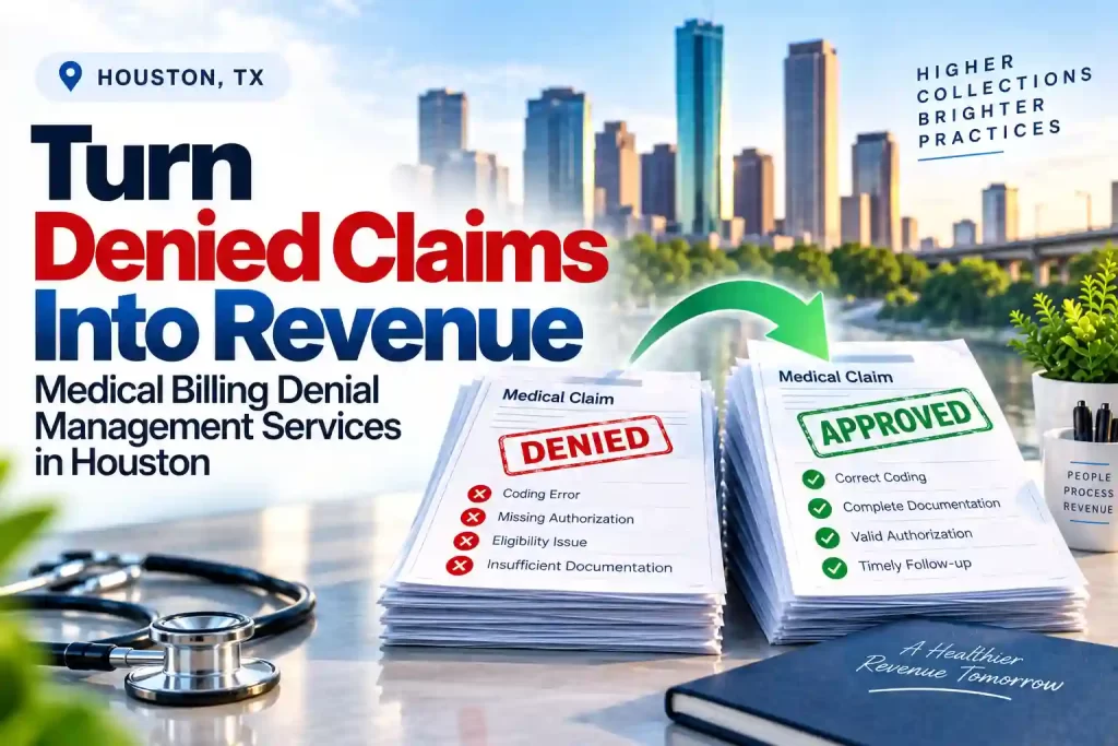 Medical Billing Denial Management Services in Houston – Recover Revenue Faster