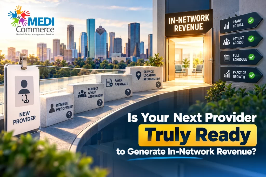Provider Credentialing & Contracting Service in Houston: Is Your Next Provider Ready to Generate In-Network Revenue?